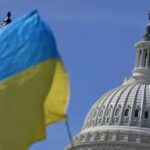 Украинский флаг. Иллюстративное фото Mandel Ngan