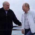 Александр Лукашенко и Владимир Путин