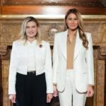 Елена Зеленская и Мелания Трамп